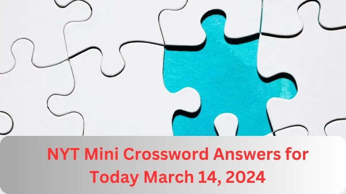 NYT Mini Crossword Answers Today