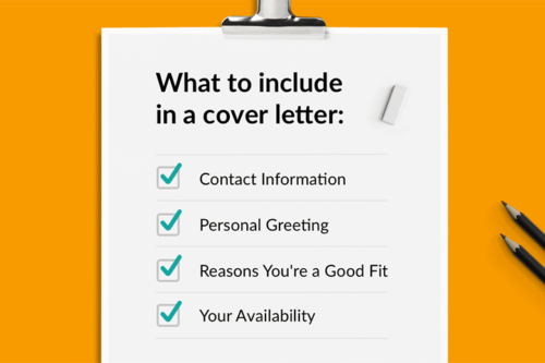 What To Include In A Cover Letter