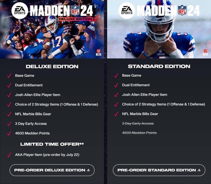 Madden 24 Release Date Pre Order Updates and Other Details